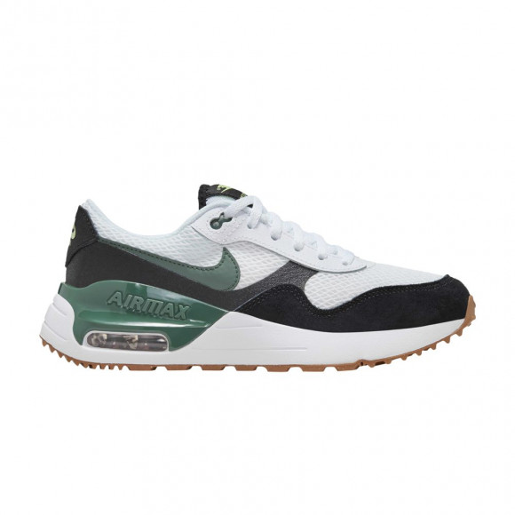 Nike Air Max SYSTM GS 'White Black Vintage Green' | Kid's Size 4 - DQ0284-115