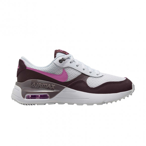 Air Max SYSTM GS 'White Burgundy Crush Pink' - DQ0284-116
