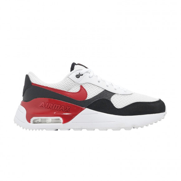 Nike Air Max SYSTM GS 'White Black Gym Red' | Kid's Size 6.5 - DQ0284-117