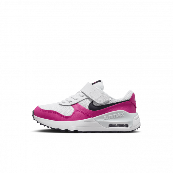 Nike Air Max SYSTM Younger Kids' Shoes - White - DQ0285-110