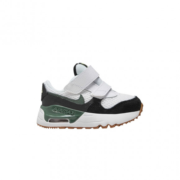Nike Air Max SYSTM TD 'White Black Vintage Green' | Infant Size 9 - DQ0286-115