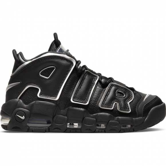 Nike WMNS Air More Uptempo Black Silver - DQ0839-001