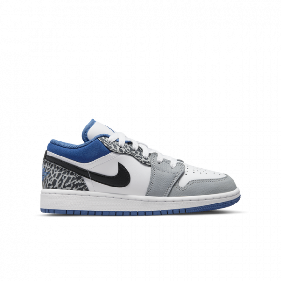 Air Jordan 1 Low SE GS 'True Blue' - DQ2514-140