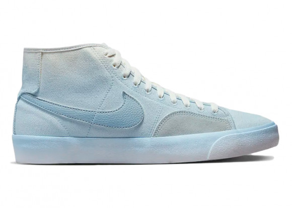 Nike SB Blazer Court Mid PRM Blue Skate Shoes DQ5132-444 - DQ5132-444