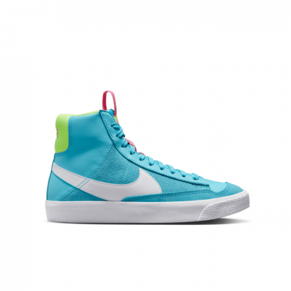 Buty dla dużych dzieci Nike Blazer Mid '77 D - Niebieski - DQ6084-400