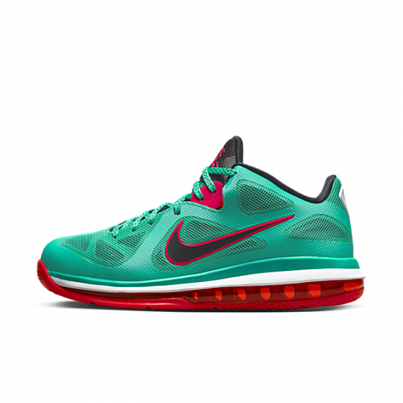 Lebron 9 Low New Green/Black-Action Red-White - DQ6400-300