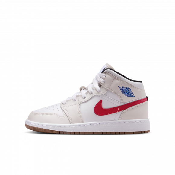 Air Jordan 1 Mid Kinderschoenen - Grijs - DQ8423-004