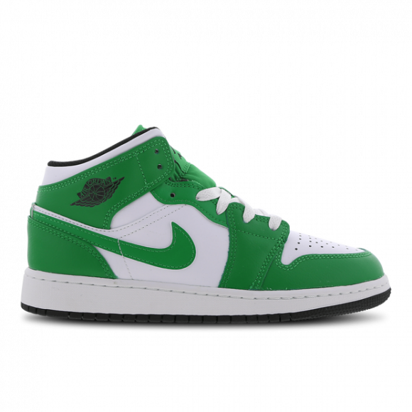 Air Jordan 1 Mid Older Kids' Shoes - Green - DQ8423-301