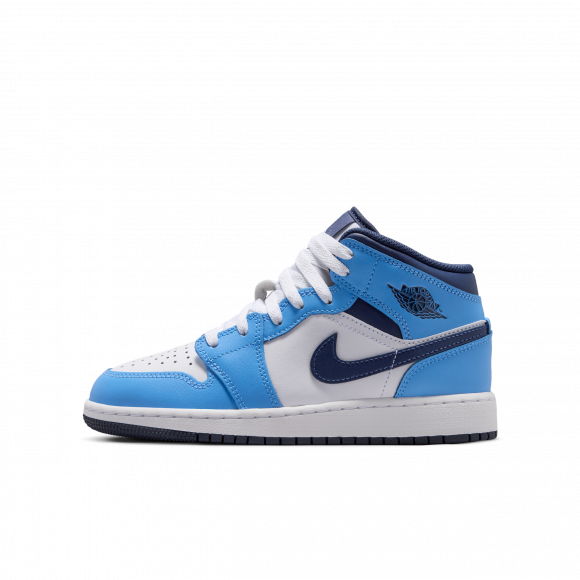 Scarpa Air Jordan 1 Mid - Ragazzo/a - Blu - DQ8423-405