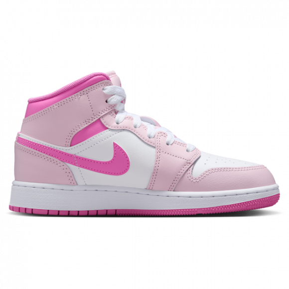 Chaussure Air Jordan 1 Mid pour ado - Rose - DQ8423-601