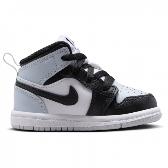 Air Jordan 1 Mid TD 'Black Aura Squadron Blue' | Infant Size 8 - DQ8425-002