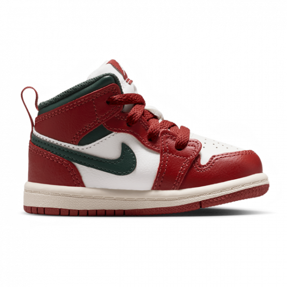 Air Jordan 1 Mid TD 'Redstone Midnight Green' | Infant Size 9 - DQ8425-105