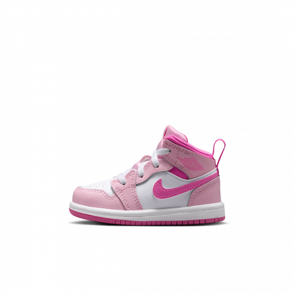 Air Jordan 1 Mid TD 'Pink Foam' | Infant Size 9 - DQ8425-601