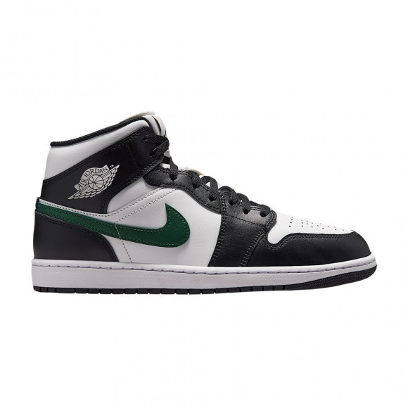 Air Jordan 1 Mid 'Black Gorge Green Summit White' | Men's Size 10 - DQ8426-004