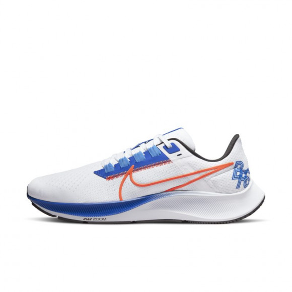 White - Nike Air Zoom Pegasus 38 Men's Road Running Shoes - 100