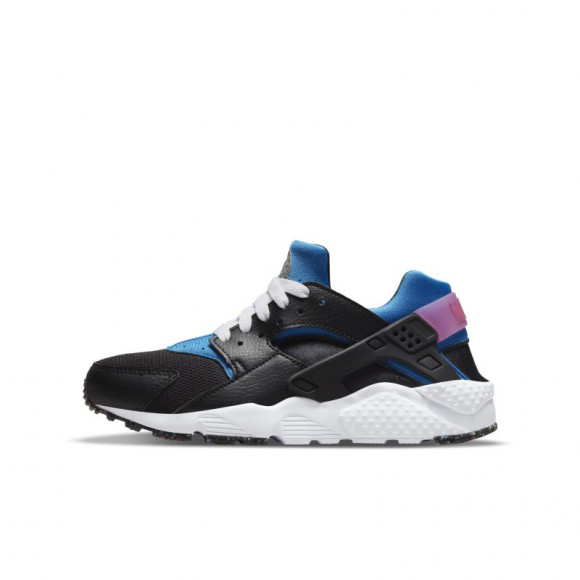Nike Huarache Run Older Kids' Shoes - Black - DR0166-001
