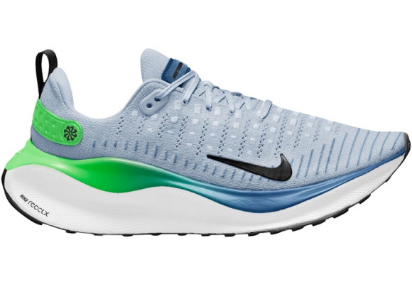 Nike ReactX Infinity Run 4 Light Armory Blue Lime - DR2665-402