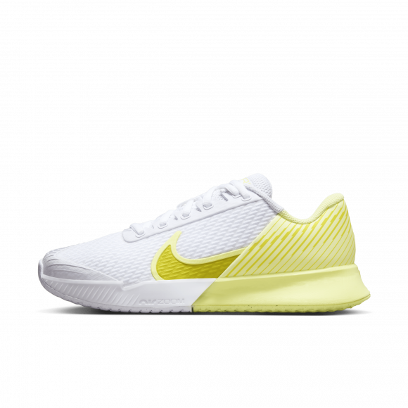 Sapatilhas de ténis para piso duro NikeCourt Air Zoom Vapor Pro 2 para mulher - Branco - DR6192-104