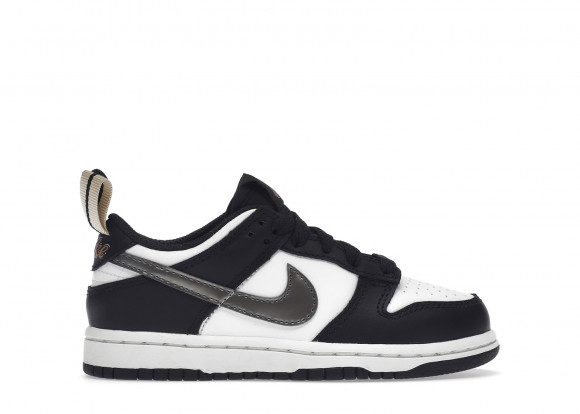 nike dunk black white off noir