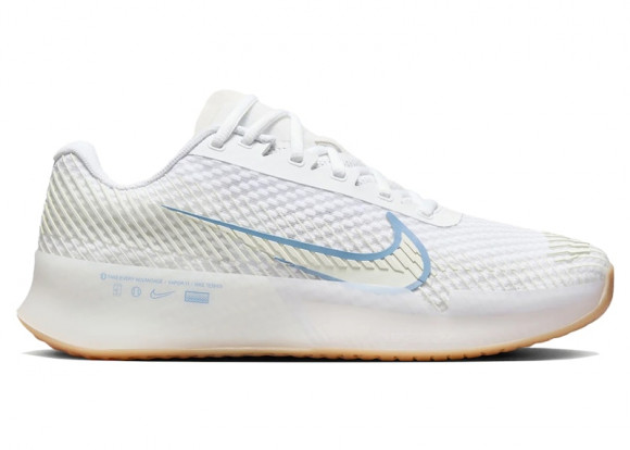 Wmns NikeCourt Air Zoom Vapor 11 HC 'White Light Blue' - DR6965-105
