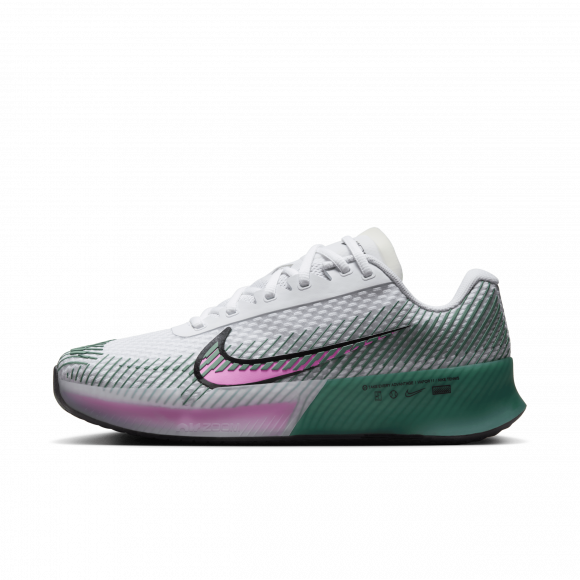 NikeCourt Air Zoom Vapor 11 Women's Hard Court Tennis Shoes - White - DR6965-109