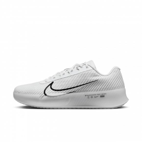 NikeCourt Air Zoom Vapor 11 Men's Hard Court Tennis Shoes - White - DR6966-101