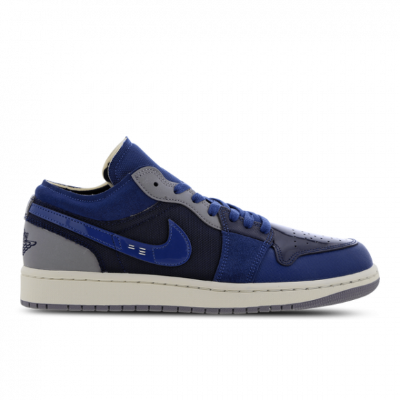 Air Jordan 1 Low SE Craft-sko til kvinder - blå - DR8867-400