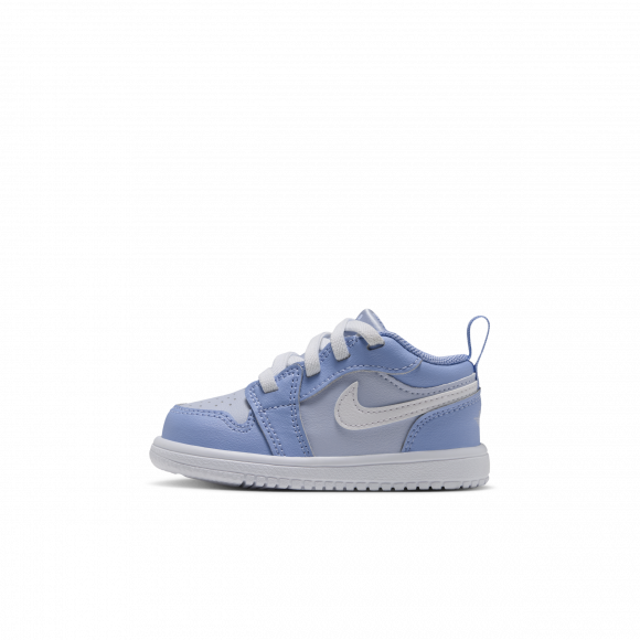 Air Jordan Jordan 1 Low Alt TD 'Aluminum White Hydrogen Blue' | Infant Size 3 - DR9747-405