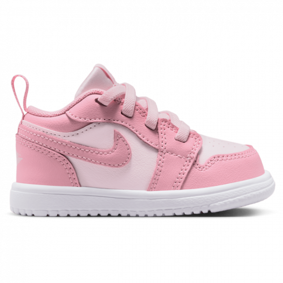 Air Jordan 1 Low Alt TD 'Medium Soft Pink White' | Infant Size 10 - DR9747-614
