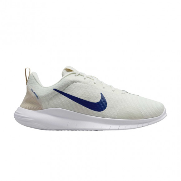 Nike Flex Experience Run 12 Extra Wide 'Sail Deep Royal Blue' | Cream | Men's Size 9.5 - DV0744-103