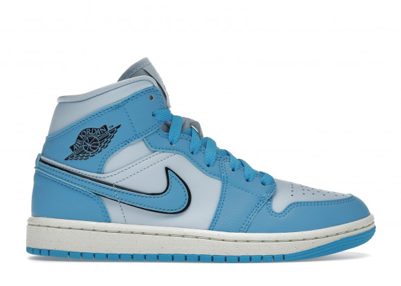 Sapatilhas Air Jordan 1 Mid SE para mulher - Azul - DV1302-400