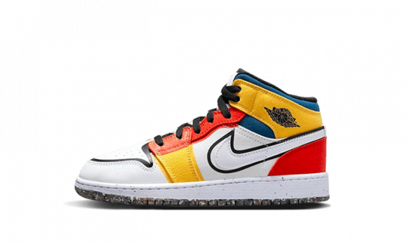 Scarpa Air Jordan 1 Mid SE – Ragazzi - Bianco - DV1316-100