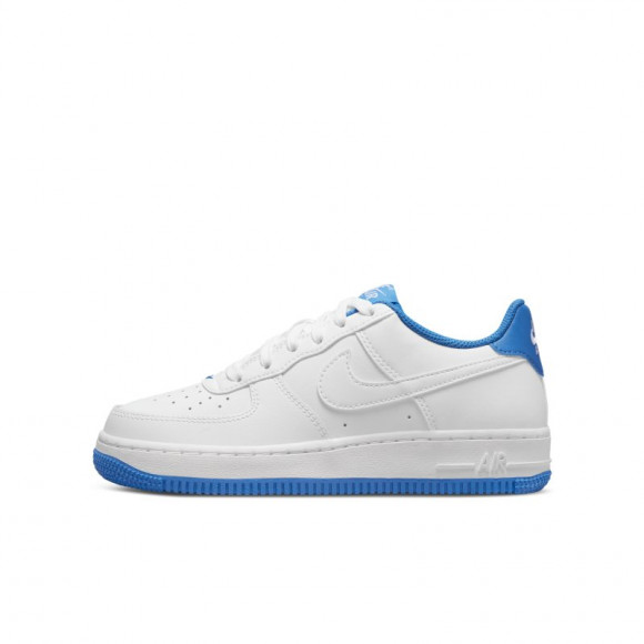 Nike Air Force 1 ESS Older Kids' Shoes - White - DV1331-101