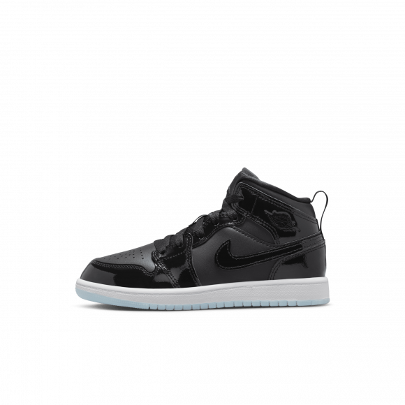 Chaussure Jordan 1 Mid SE pour Jeune enfant - Noir - DV1339-004