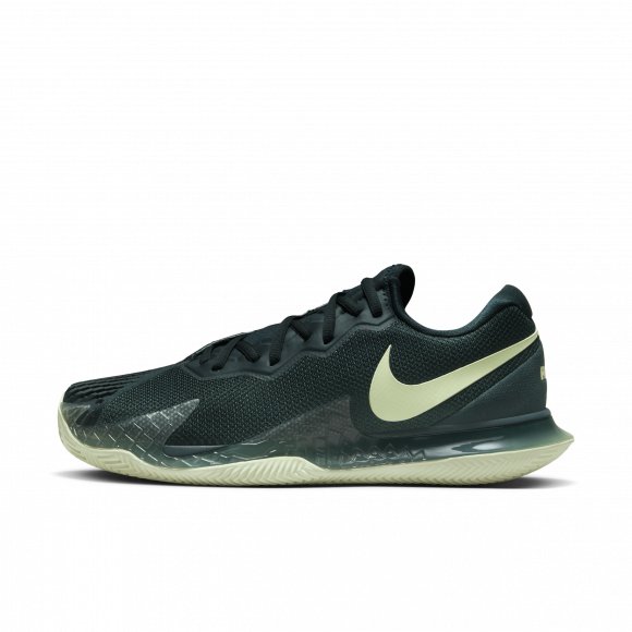Męskie buty do gry w tenisa na kortach ziemnych NikeCourt Air Zoom Vapor Cage 4 Rafa - Zieleń - DV1773-301