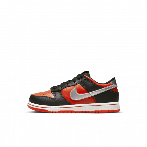 Buty dla małych dzieci Nike Dunk Low - Czerń - DV1988-001