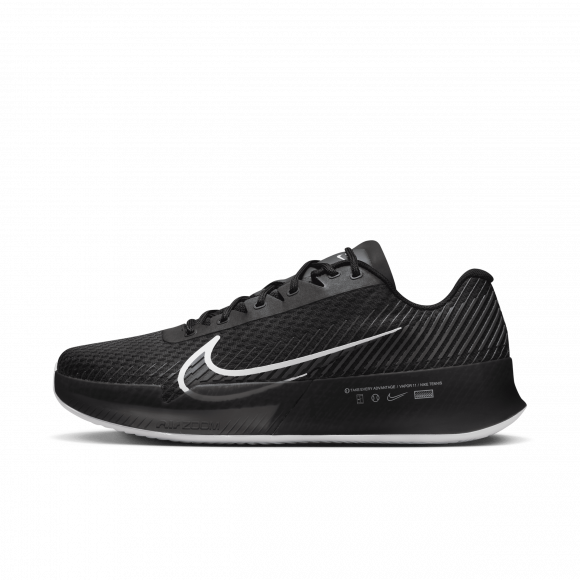 Męskie buty do gry w tenisa na kortach ziemnych NikeCourt Air Zoom Vapor 11 - Czerń - DV2014-001