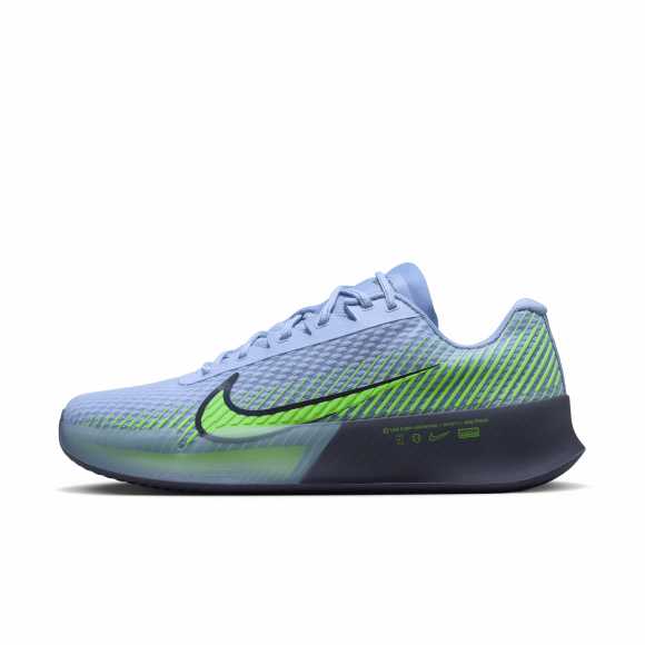 NikeCourt Air Zoom Vapor 11 Men's Clay Tennis Shoes - Blue - DV2014-400