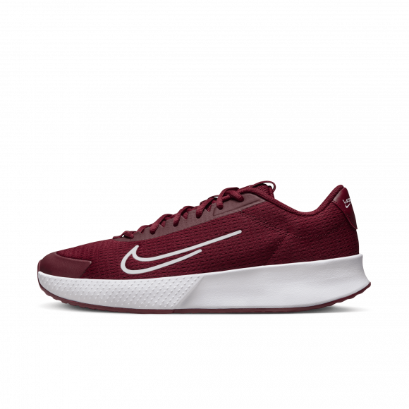 Męskie buty do tenisa na twarde korty NikeCourt Vapor Lite 2 - Czerwony - DV2018-600