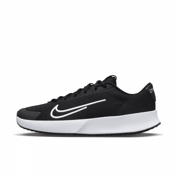 NikeCourt Vapor Lite 2 Damen-Tennisschuh für Hartplätze (weit) - Schwarz - DV2019-001