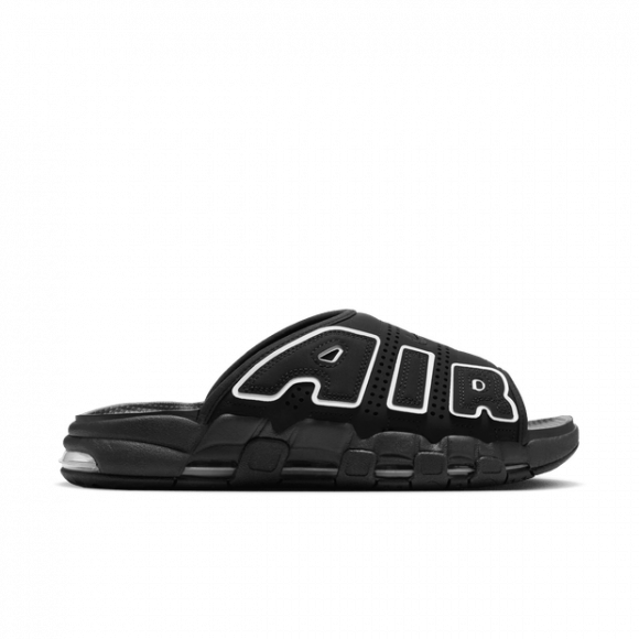 Claquette Nike Air More Uptempo pour homme - Noir - DV2132-001