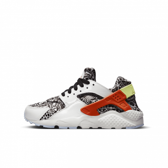 Nike Huarache Run SE-sko til større børn - hvid - DV2243-100