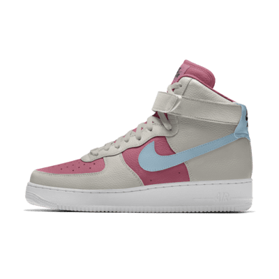 Nike Air Force 1 High Unlocked By You Custom Men's Shoes - Pink - DV2277-991
