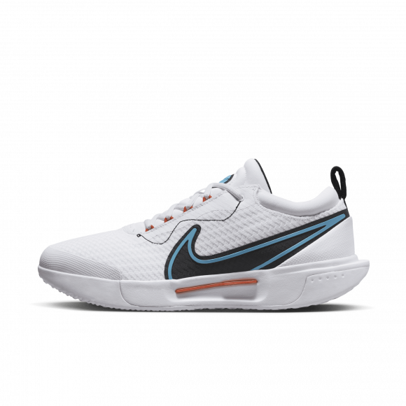 NikeCourt Zoom Hardcourt tennisschoenen voor heren - nike air vintage brown blue shoes sneakers sandals - Wit