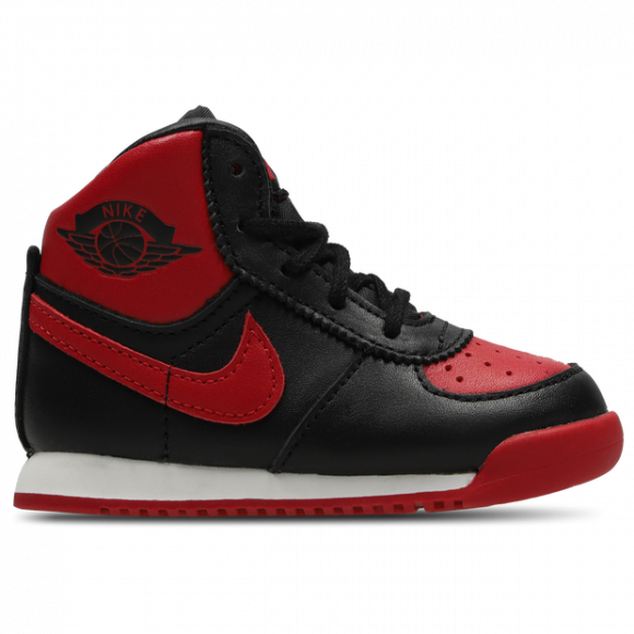 Jordan Aj1 High 85 Unisex Shoes - Black - Size: 3.5 - Leather - Foot Locker - DV3655-067