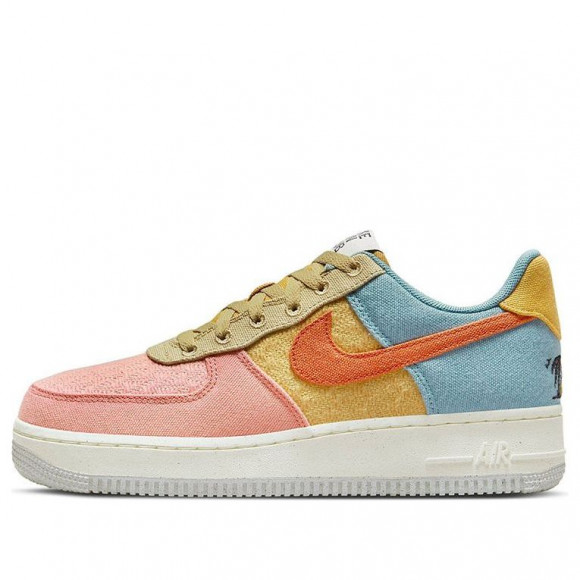Nike Womens Air Force 1 Low Next Nature Sun Club Shoes (Recyclable Materials/Leisure/Low Tops/Women's/Skate) DV3808-700 - DV3808-700