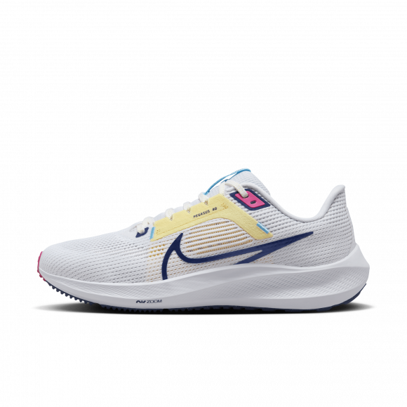 Nike Pegasus 40 Women's Road Running Shoes - White - DV3854-105