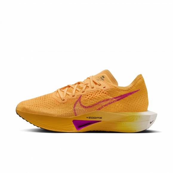 Damskie buty startowe do biegania po drogach Nike Vaporfly 3 - Pomarańczowy - DV4130-800
