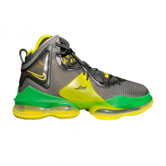 Nike LeBron 19 'Oregon Away' PE | Black | Men's Size 13 - DV42821-208926-LN4