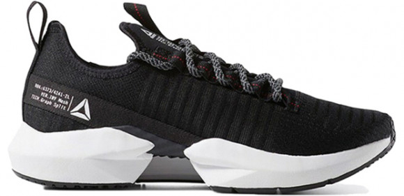Reebok Sole Fury 'Black' Black/Grey/White/Red Marathon Running Shoes/Sneakers DV4483 - DV4483